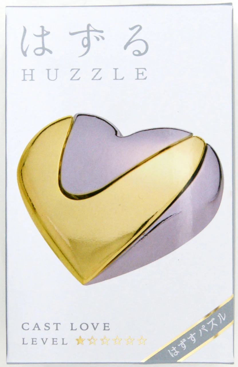 Hanayama Cast Huzzle (Puzzle) Cast LOVE 3 Hanayama Cast Huzzle (Puzzle) Cast LOVE