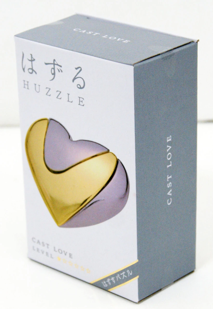 Hanayama Cast Huzzle (Puzzle) Cast LOVE 4 Hanayama Cast Huzzle (Puzzle) Cast LOVE - Image 2