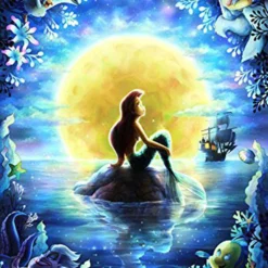 Tenyo Japan Jigsaw Puzzle DPG-500-596 Disney The Little Mermaid (500 S-Pieces)