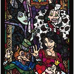 Tenyo Japan Jigsaw Puzzle DSG-456-730 Disney Villains (456 Small Pieces)
