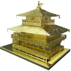 Tenyo Metallic Nano Puzzle T-MN-006G Kinkakuji (Golden Pavilion Temple) -Tenyo shop 4905823220054 7936e2e74624b861056fa2467063c46e 89723.1568788461