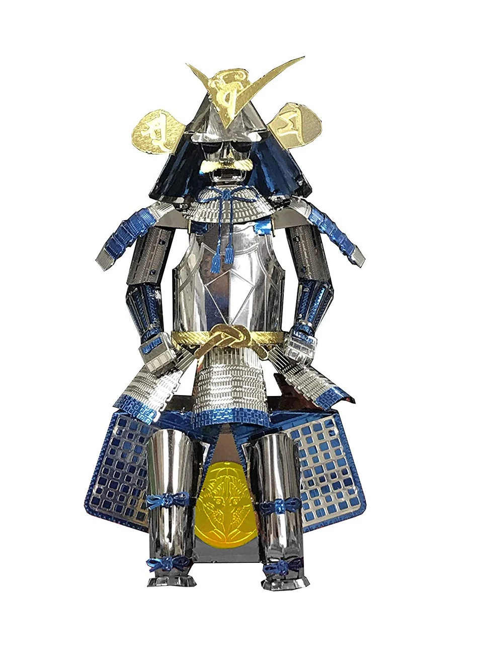 Tenyo Metallic Nano Puzzle T-ME-007M Yoroi (Japanese Armour) Uesugi Kenshin 7 Tenyo Metallic Nano Puzzle T-ME-007M Yoroi (Japanese Armour) Uesugi Kenshin - Image 5