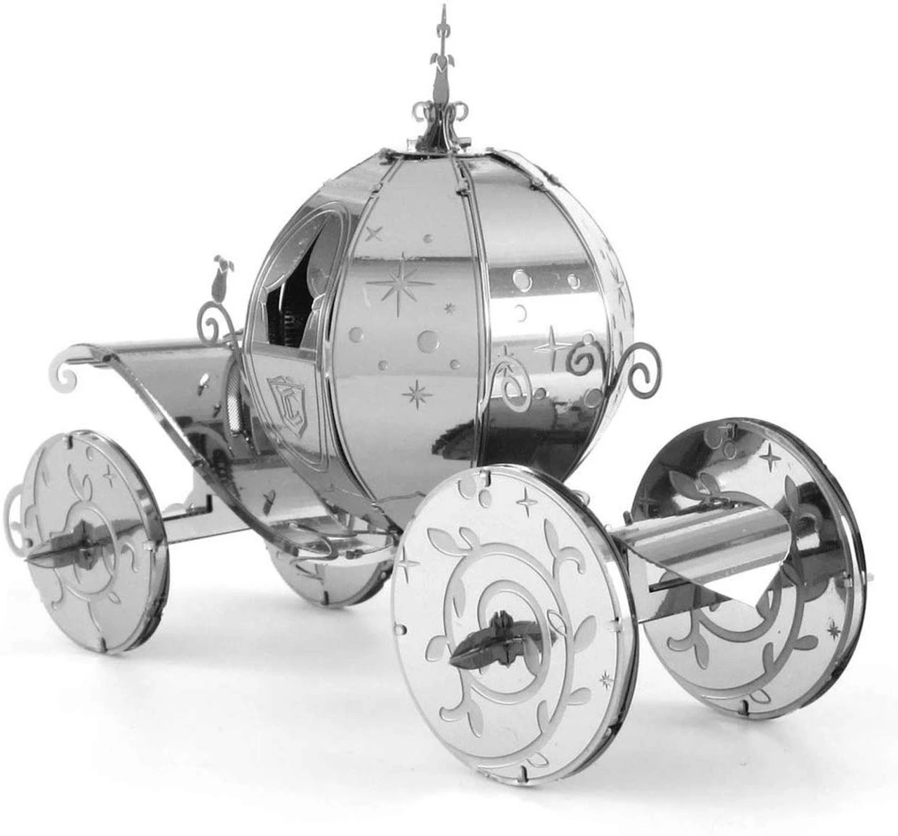 Tenyo Metallic Nano Puzzle D-MN-002 Cinderella's Pumpkin Carriage 4 Tenyo Metallic Nano Puzzle D-MN-002 Cinderella's Pumpkin Carriage - Image 2