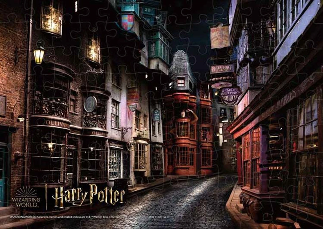 Tenyo B108-831 Jigsaw Puzzle Harry Potter Wizarding World's Diagon Alley (108 Pieces) 3 Tenyo B108-831 Jigsaw Puzzle Harry Potter Wizarding World's Diagon Alley (108 Pieces)