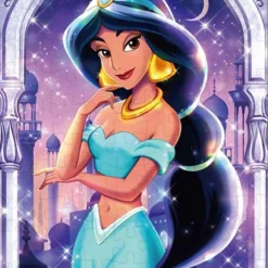 Tenyo D108-034 Jigsaw Puzzle Disney Enchanted Jasmine (Aladdin) (108 Pieces)