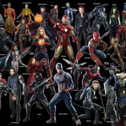 Tenyo Jigsaw Puzzle MARVEL Great Characters (1000 Pieces)