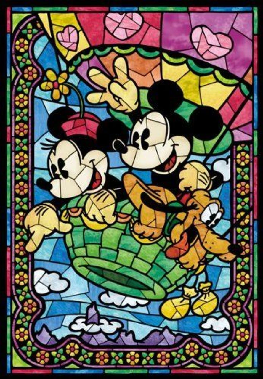 Tenyo Japan Jigsaw Puzzle D-108-732 Disney Mickey Balloon Journey (108 Pieces) 3 Tenyo Japan Jigsaw Puzzle D-108-732 Disney Mickey Balloon Journey (108 Pieces)