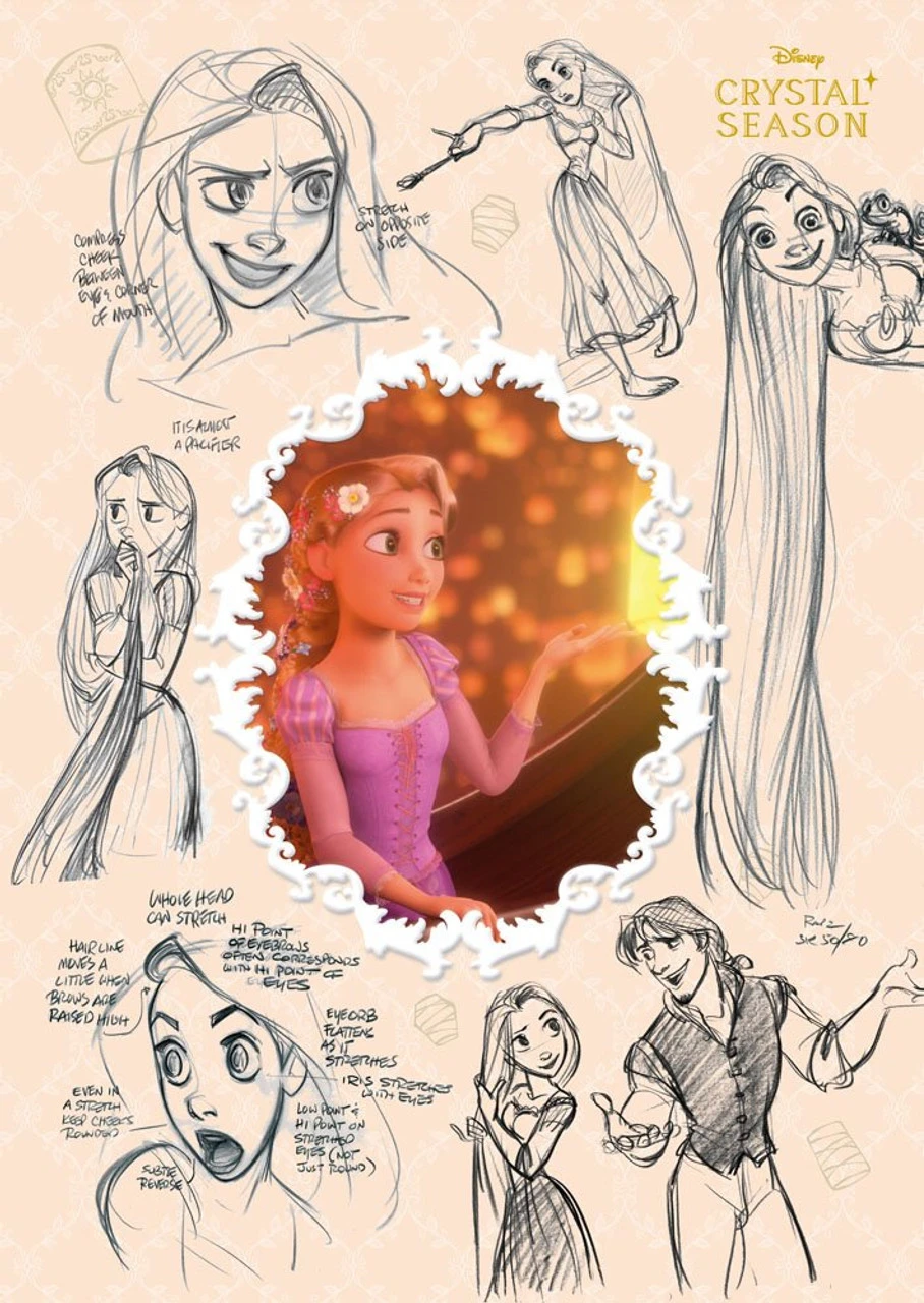 Tenyo Japan Jigsaw Puzzle D-108-792 Disney Tangled Rapunzel (108 Pieces) 3 Tenyo Japan Jigsaw Puzzle D-108-792 Disney Tangled Rapunzel (108 Pieces)