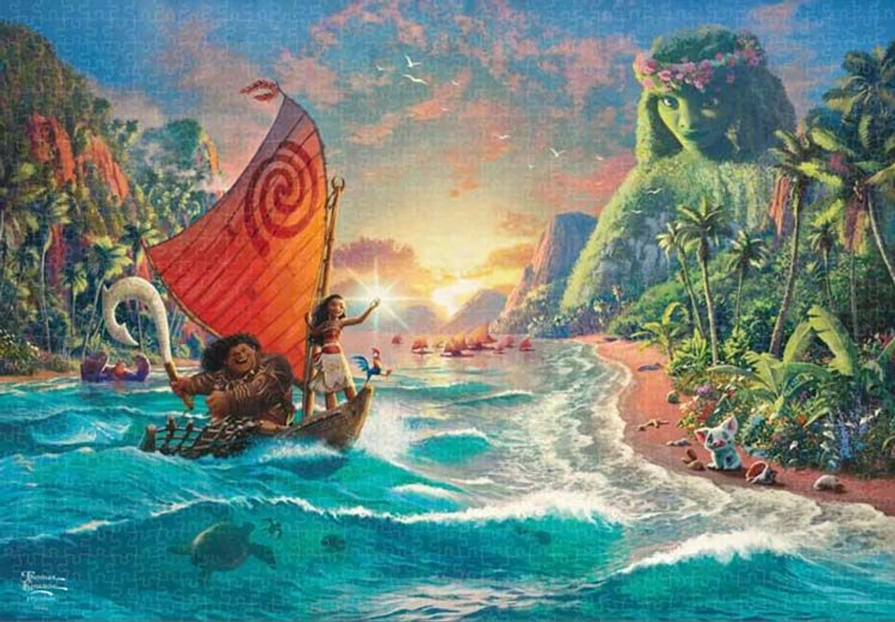 Tenyo DS1000-778 Jigsaw Puzzle Disney Moana (Stained Art) (1000 Pieces) 3 Tenyo DS1000-778 Jigsaw Puzzle Disney Moana (Stained Art) (1000 Pieces)