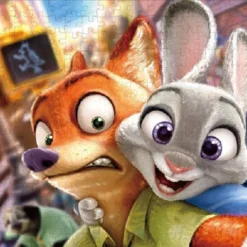 Tenyo D300-049 Jigsaw Puzzle Disney Zootopia Two Buddies (300 Pieces)