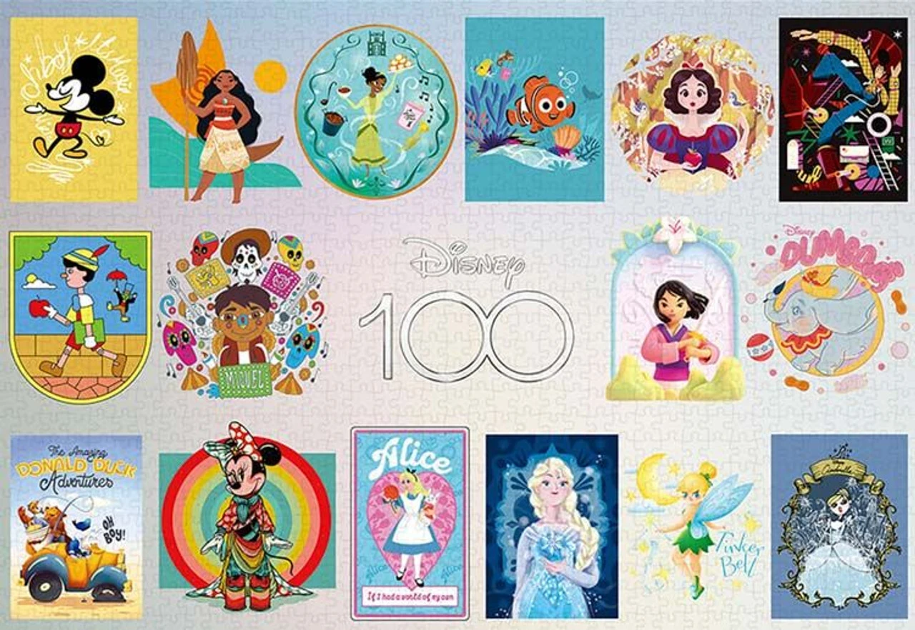 Tenyo D1000-014 Jigsaw Puzzle Disney 100 : Global Artist Series (All Characters) (1000 Pieces) 3 Tenyo D1000-014 Jigsaw Puzzle Disney 100 : Global Artist Series (All Characters) (1000 Pieces)