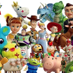 Tenyo Japan Jigsaw Puzzle D1000-043 Disney Pixar Toy Story 4 All Together (1000 Pieces)