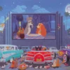 Tenyo Japan Jigsaw Puzzle D1000-058 Manuel Hernandez Disney Night At The Movie (1000 Pieces) -Tenyo shop 4905823940587 6c28533ae3be36d07ec1cd2d806e1bf7 80394.1577242499