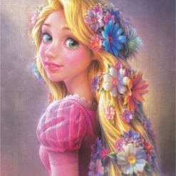 Tenyo D1000-078 Jigsaw Puzzle Disney Tangled Rapunzel (1000 Pieces)