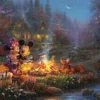 Tenyo D1000-079 Jigsaw Puzzle Disney Mickey And Minnie Sweetheart Campfire (1000 Pieces) -Tenyo shop 4905823940792 7447911eaf69b98296ae0702cd015135 14143.1625106053