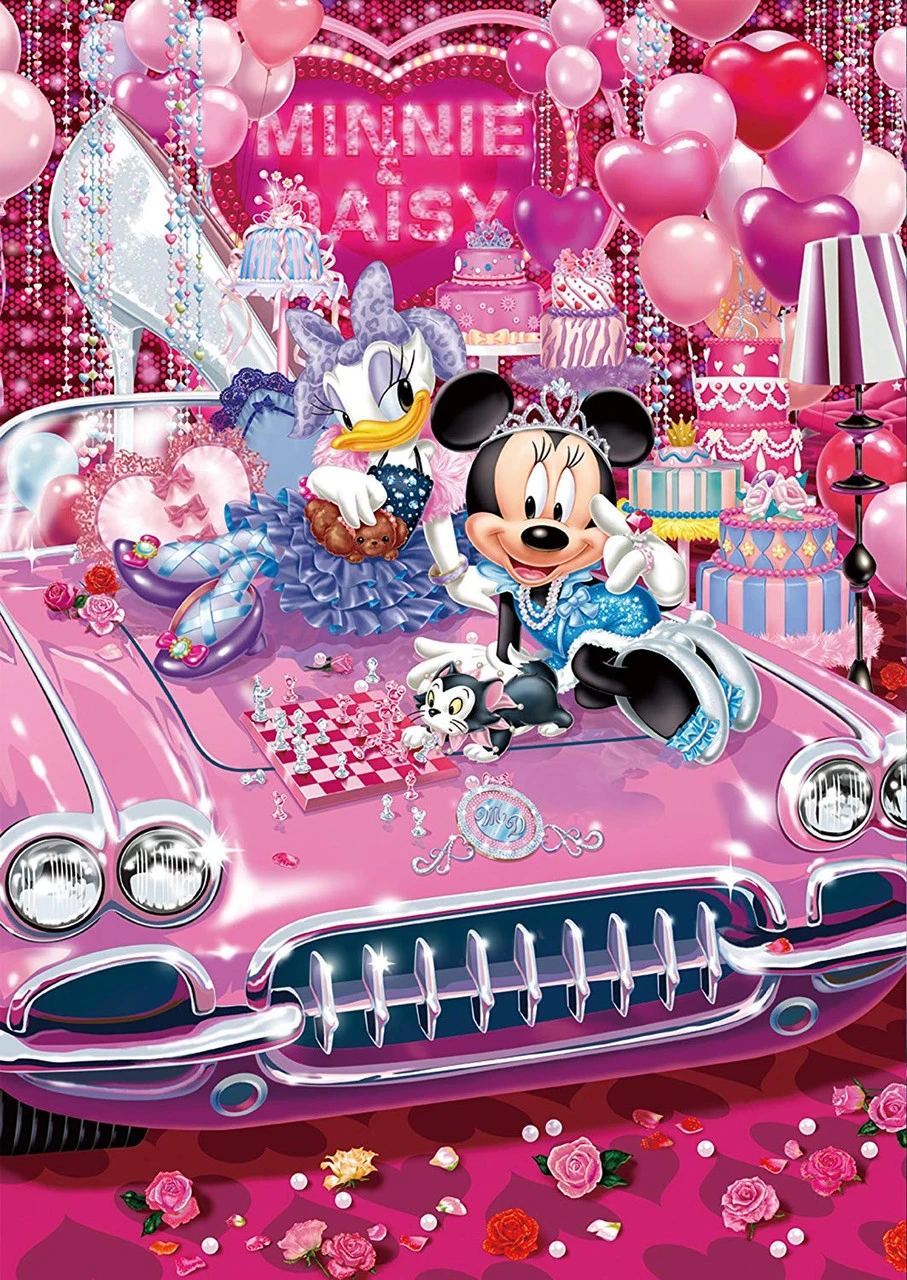 Tenyo Japan Jigsaw Puzzle DW1000-415 Disney Girl's Party (1000 S-Pieces) 3 Tenyo Japan Jigsaw Puzzle DW1000-415 Disney Girl's Party (1000 S-Pieces)