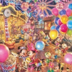 Tenyo Japan Jigsaw Puzzle D-1000-426 Disney Twilight Park (1000 Pieces)