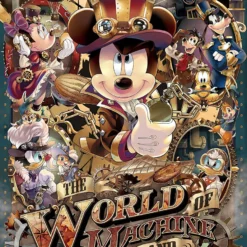 Tenyo Japan Jigsaw Puzzle D-1000-460 Disney Mickey's Mechanical World (1000 Pieces)