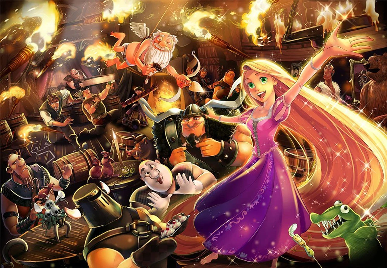 Tenyo Japan Jigsaw Puzzle D-1000-494 Disney Tangled Rapunzel (1000 Pieces) 3 Tenyo Japan Jigsaw Puzzle D-1000-494 Disney Tangled Rapunzel (1000 Pieces)