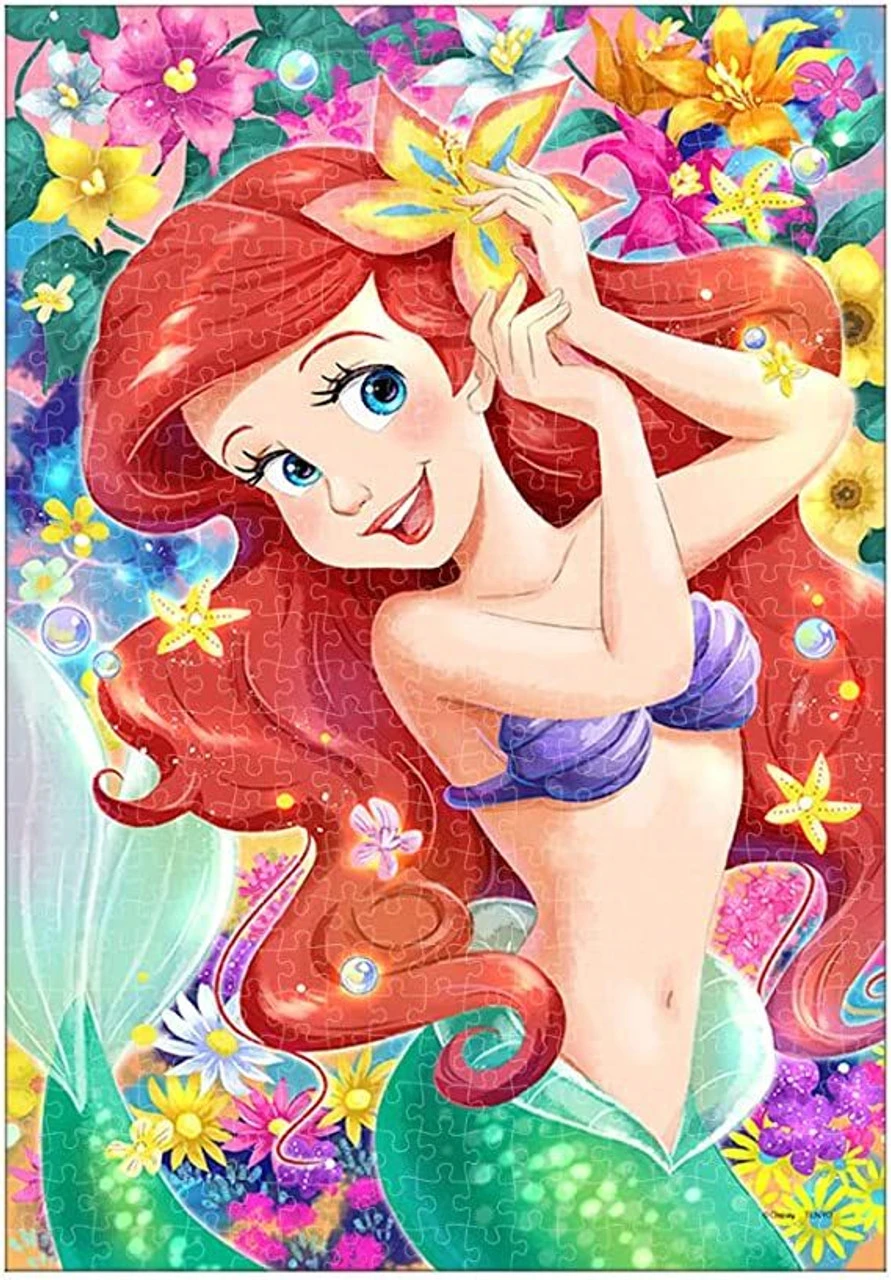 Tenyo DPG500-67 Jigsaw Puzzle Smiling The Little Mermaid Ariel (Disney) (500 S-Pieces) 3 Tenyo DPG500-67 Jigsaw Puzzle Smiling The Little Mermaid Ariel (Disney) (500 S-Pieces)