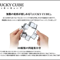 Hanayama Katsunou Brain Teaser LUCKY CUBE -Tenyo shop 4977513065795 3 74485.1533269863