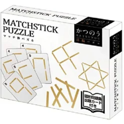 Hanayama Katsunou Brain Teaser Match Stick Puzzle