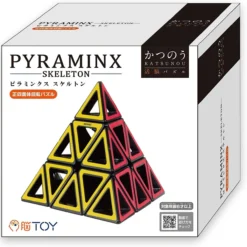 Hanayama Katsunou Brain Teaser Pyraminx Skeleton Puzzle