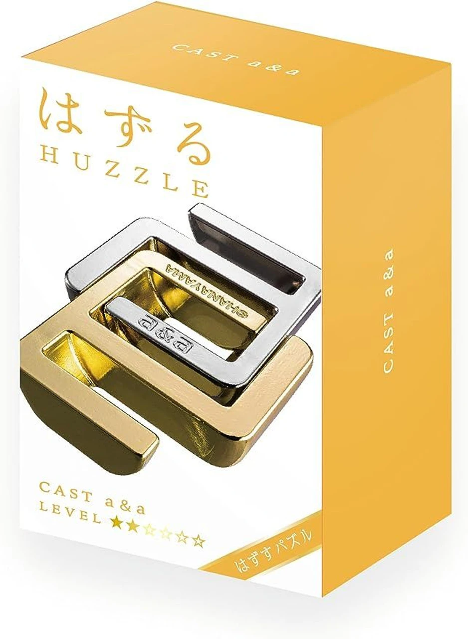 Hanayama Cast Huzzle (Puzzle) Cast A&a 3 Hanayama Cast Huzzle (Puzzle) Cast A&a