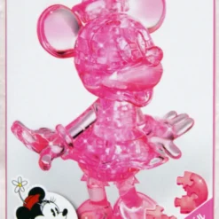 Hanayama Crystal Gallery 3D Puzzle Disney Minnie Mouse (Pink) 4977513076029