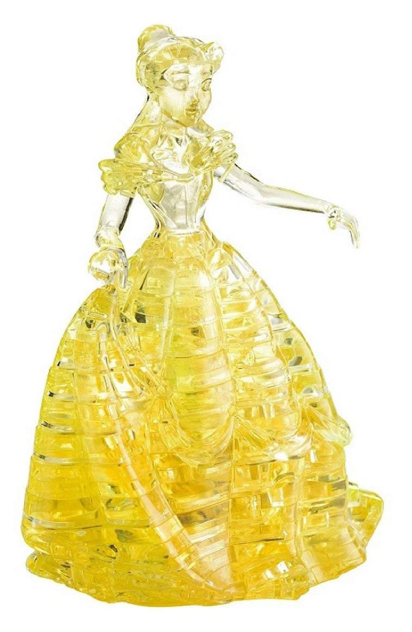 Hanayama Crystal Gallery 3D Puzzle Disney Beauty & The Beast Belle 4977513076067 4 Hanayama Crystal Gallery 3D Puzzle Disney Beauty & The Beast Belle 4977513076067 - Image 2