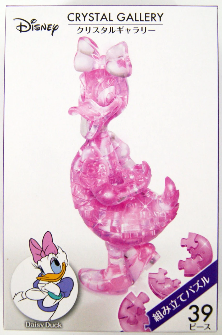Hanayama Crystal Gallery 3D Puzzle Disney Daisy Duck 4977513076081 3 Hanayama Crystal Gallery 3D Puzzle Disney Daisy Duck 4977513076081