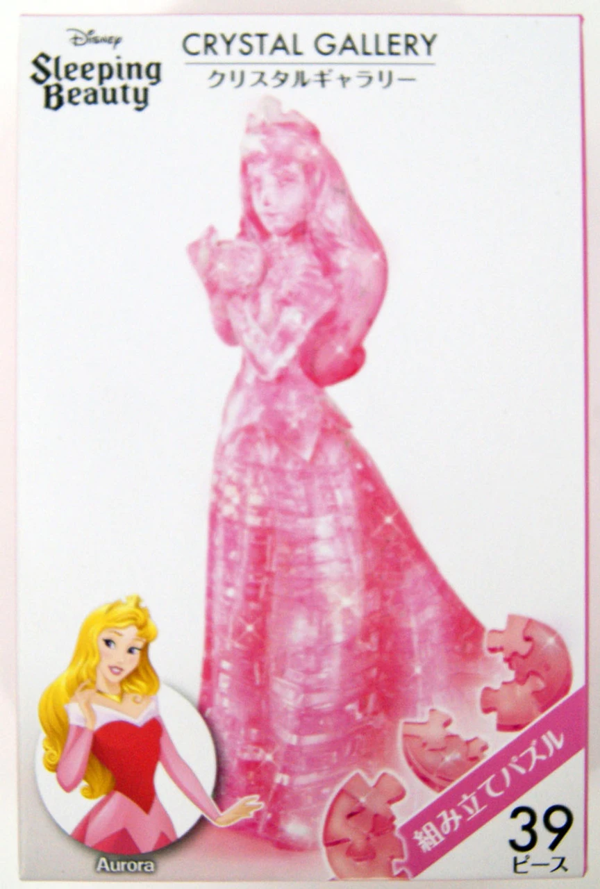 Hanayama Crystal Gallery 3D Puzzle Disney Sleeping Beauty Aurora 4977513076128 3 Hanayama Crystal Gallery 3D Puzzle Disney Sleeping Beauty Aurora 4977513076128