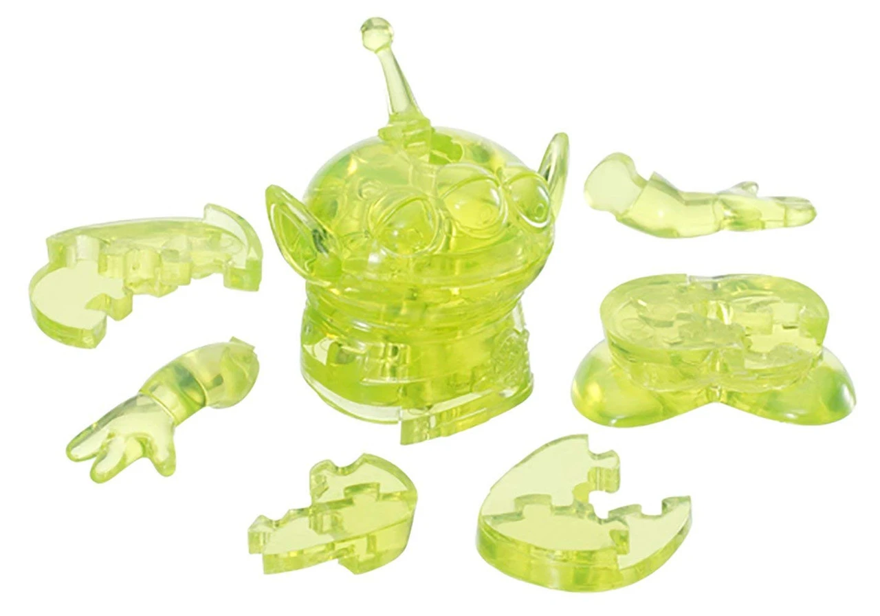 Hanayama Crystal Gallery 3D Puzzle Disney Toy Story Little Green Men Aliens 4977513076210 4 Hanayama Crystal Gallery 3D Puzzle Disney Toy Story Little Green Men Aliens 4977513076210 - Image 2