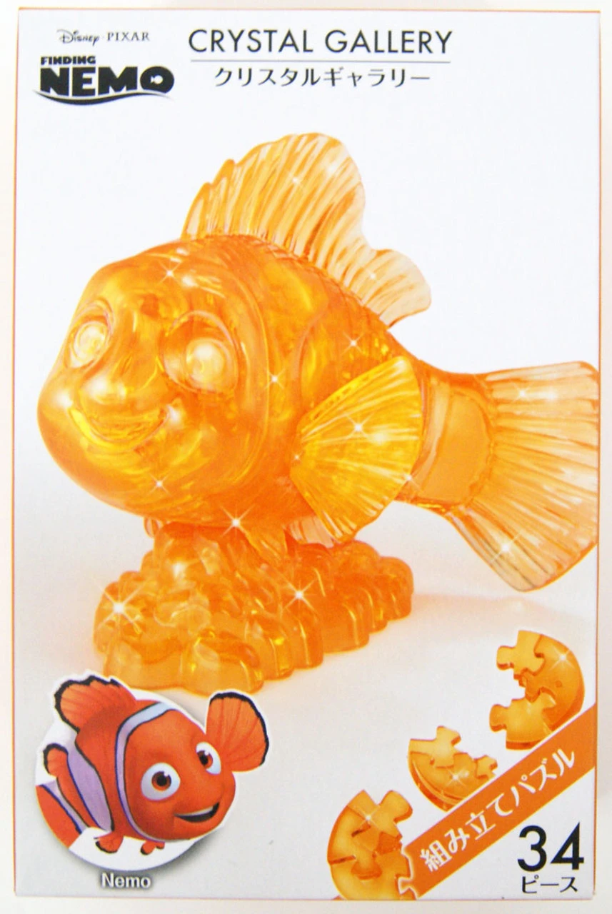 Hanayama Crystal Gallery 3D Puzzle Disney Finding Nemo 4977513076234 3 Hanayama Crystal Gallery 3D Puzzle Disney Finding Nemo 4977513076234