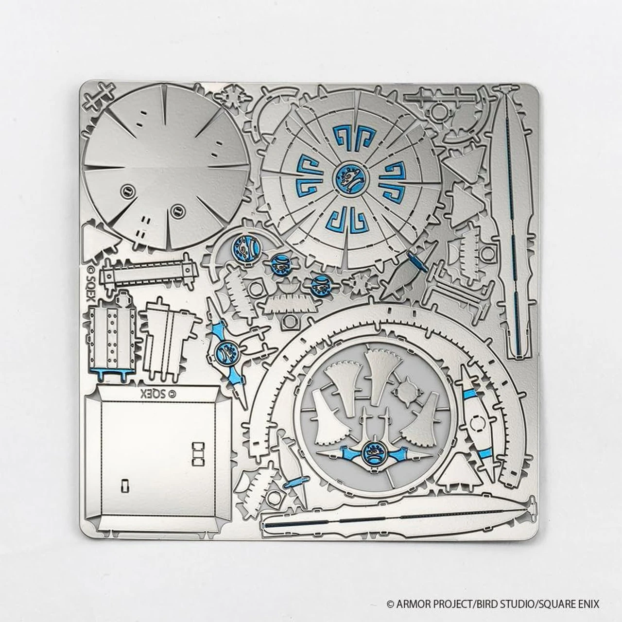 Tenyo Metallic Nano Puzzle Dragon Quest Hagure Metal Sword & Hagure Metal Shield 8 Tenyo Metallic Nano Puzzle Dragon Quest Hagure Metal Sword & Hagure Metal Shield - Image 6