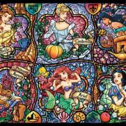 Tenyo Japan Jigsaw Puzzle D-108-987 Disney Princess (108 Pieces)