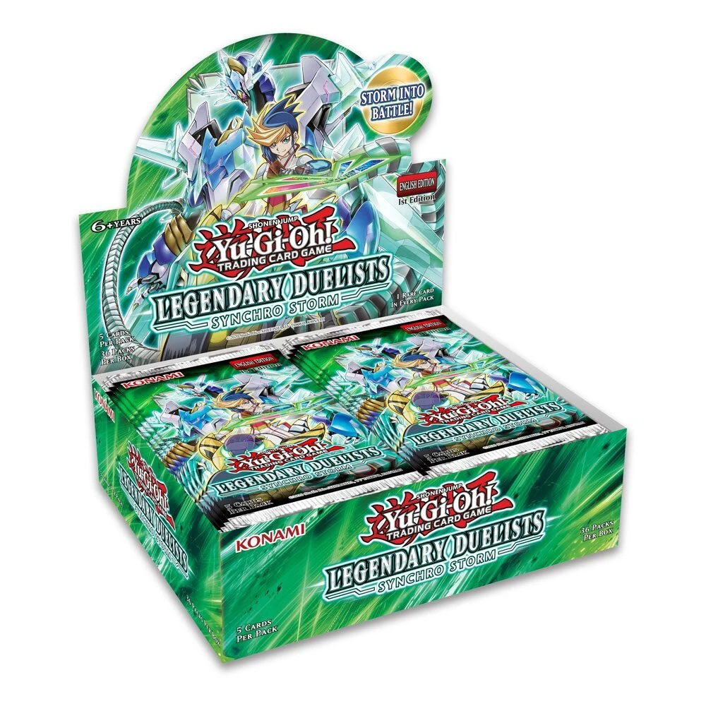 Yu-Gi-Oh! Legendary Duelists 8: Synchro Storm Booster Box 3 Yu-Gi-Oh! Legendary Duelists 8: Synchro Storm Booster Box
